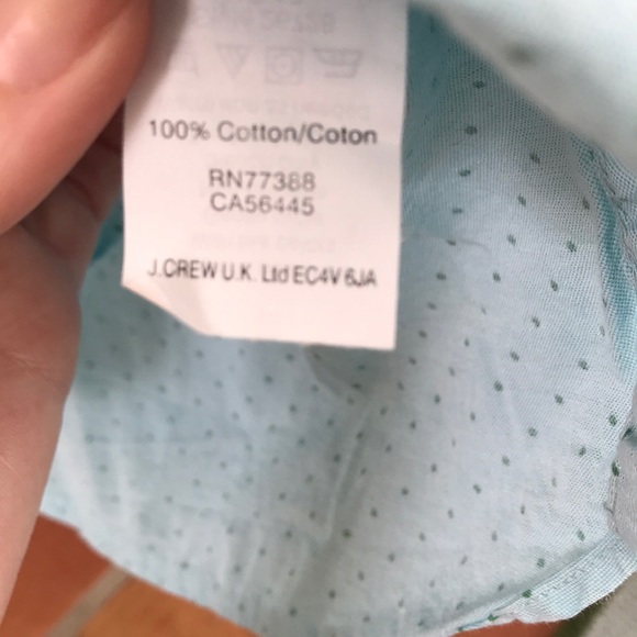 J.Crew polka dot button down - Picture 5 of 6